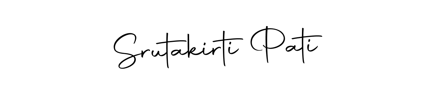 How to make Srutakirti Pati signature? Autography-DOLnW is a professional autograph style. Create handwritten signature for Srutakirti Pati name. Srutakirti Pati signature style 10 images and pictures png