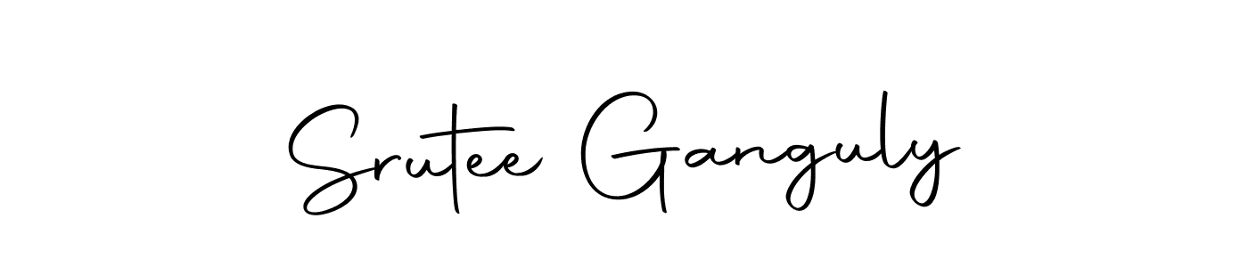How to make Srutee Ganguly signature? Autography-DOLnW is a professional autograph style. Create handwritten signature for Srutee Ganguly name. Srutee Ganguly signature style 10 images and pictures png
