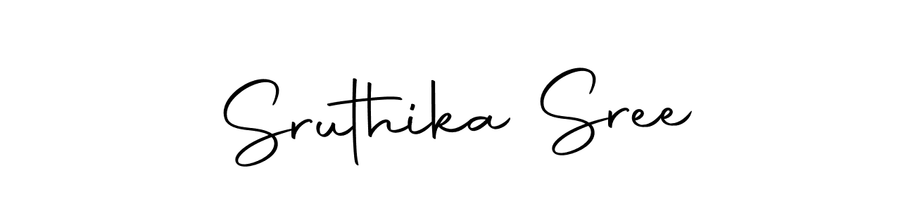 Use a signature maker to create a handwritten signature online. With this signature software, you can design (Autography-DOLnW) your own signature for name Sruthika Sree. Sruthika Sree signature style 10 images and pictures png