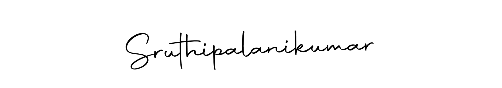 Sruthipalanikumar stylish signature style. Best Handwritten Sign (Autography-DOLnW) for my name. Handwritten Signature Collection Ideas for my name Sruthipalanikumar. Sruthipalanikumar signature style 10 images and pictures png