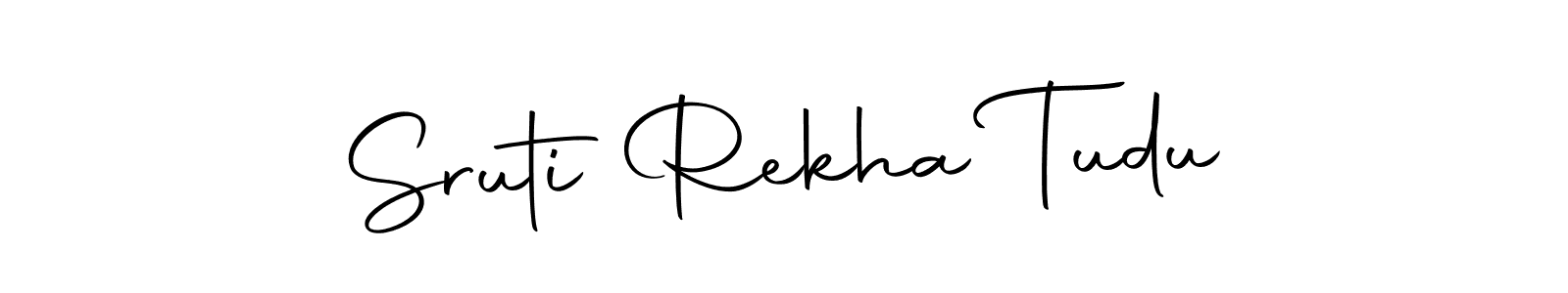 Design your own signature with our free online signature maker. With this signature software, you can create a handwritten (Autography-DOLnW) signature for name Sruti Rekha Tudu. Sruti Rekha Tudu signature style 10 images and pictures png