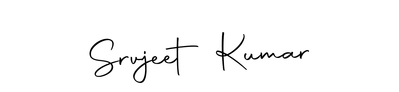 Autography-DOLnW is a professional signature style that is perfect for those who want to add a touch of class to their signature. It is also a great choice for those who want to make their signature more unique. Get Srvjeet Kumar name to fancy signature for free. Srvjeet Kumar signature style 10 images and pictures png