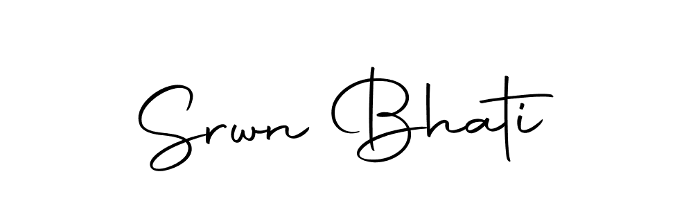 How to Draw Srwn Bhati signature style? Autography-DOLnW is a latest design signature styles for name Srwn Bhati. Srwn Bhati signature style 10 images and pictures png