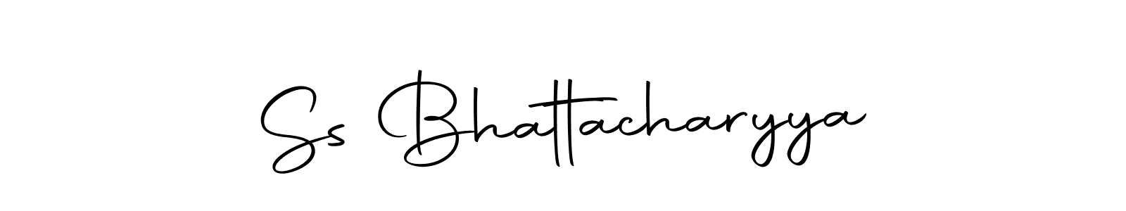 It looks lik you need a new signature style for name Ss Bhattacharyya. Design unique handwritten (Autography-DOLnW) signature with our free signature maker in just a few clicks. Ss Bhattacharyya signature style 10 images and pictures png