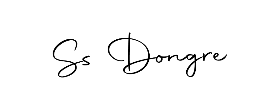 Ss Dongre stylish signature style. Best Handwritten Sign (Autography-DOLnW) for my name. Handwritten Signature Collection Ideas for my name Ss Dongre. Ss Dongre signature style 10 images and pictures png