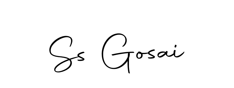 You can use this online signature creator to create a handwritten signature for the name Ss Gosai. This is the best online autograph maker. Ss Gosai signature style 10 images and pictures png