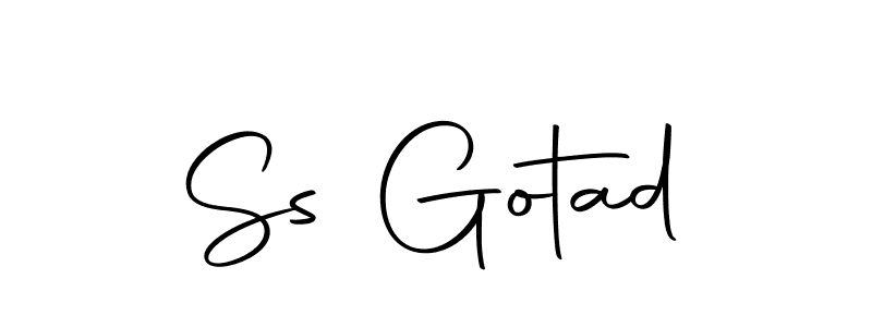 Check out images of Autograph of Ss Gotad name. Actor Ss Gotad Signature Style. Autography-DOLnW is a professional sign style online. Ss Gotad signature style 10 images and pictures png