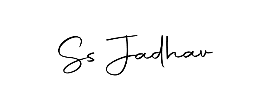 This is the best signature style for the Ss Jadhav name. Also you like these signature font (Autography-DOLnW). Mix name signature. Ss Jadhav signature style 10 images and pictures png