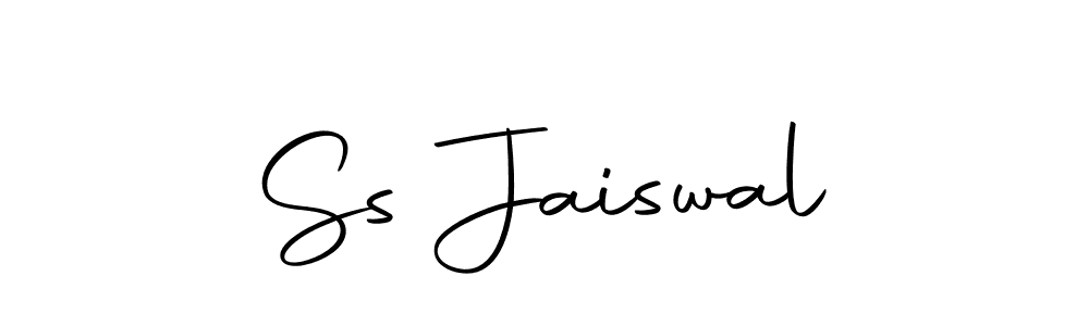 Create a beautiful signature design for name Ss Jaiswal. With this signature (Autography-DOLnW) fonts, you can make a handwritten signature for free. Ss Jaiswal signature style 10 images and pictures png