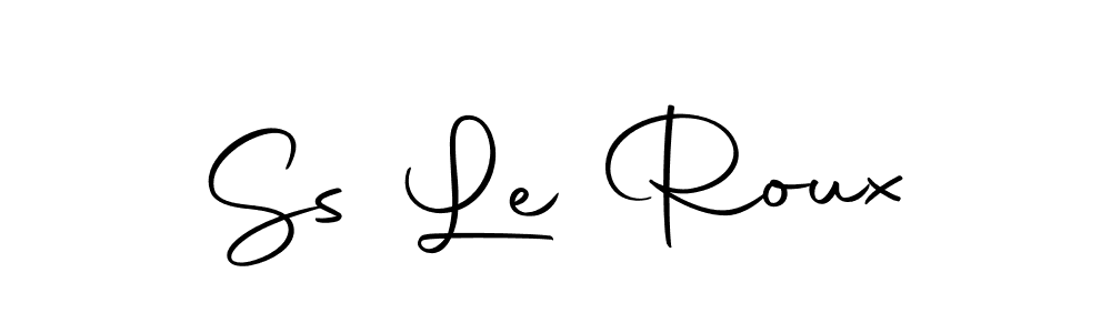 Create a beautiful signature design for name Ss Le Roux. With this signature (Autography-DOLnW) fonts, you can make a handwritten signature for free. Ss Le Roux signature style 10 images and pictures png