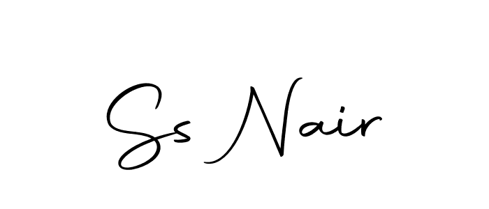 You can use this online signature creator to create a handwritten signature for the name Ss Nair. This is the best online autograph maker. Ss Nair signature style 10 images and pictures png