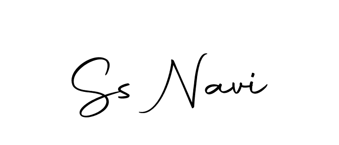Design your own signature with our free online signature maker. With this signature software, you can create a handwritten (Autography-DOLnW) signature for name Ss Navi. Ss Navi signature style 10 images and pictures png