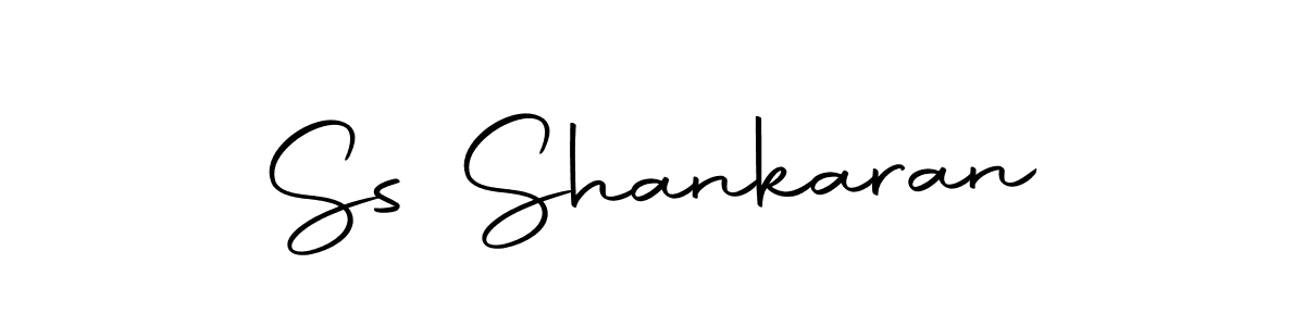 Design your own signature with our free online signature maker. With this signature software, you can create a handwritten (Autography-DOLnW) signature for name Ss Shankaran. Ss Shankaran signature style 10 images and pictures png