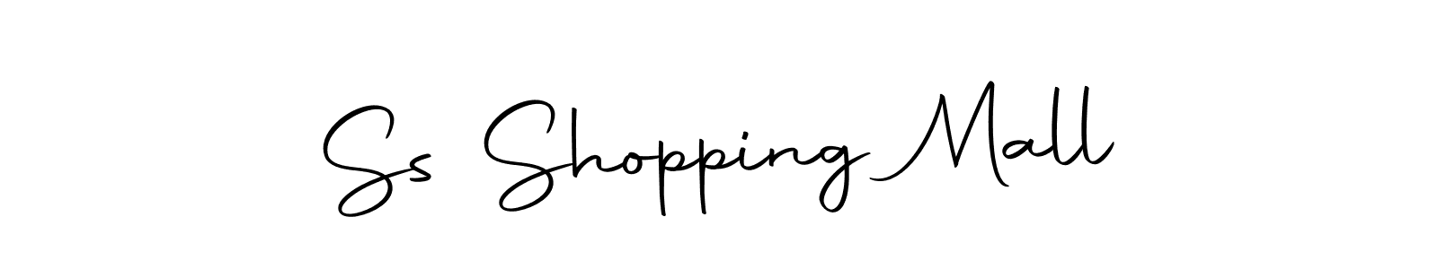 How to Draw Ss Shopping Mall signature style? Autography-DOLnW is a latest design signature styles for name Ss Shopping Mall. Ss Shopping Mall signature style 10 images and pictures png