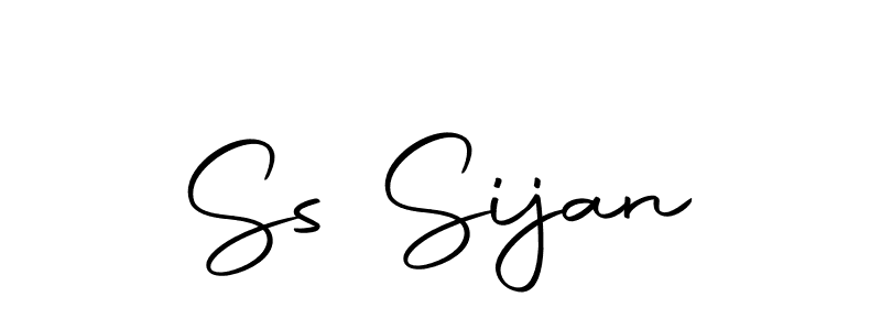 How to make Ss Sijan signature? Autography-DOLnW is a professional autograph style. Create handwritten signature for Ss Sijan name. Ss Sijan signature style 10 images and pictures png