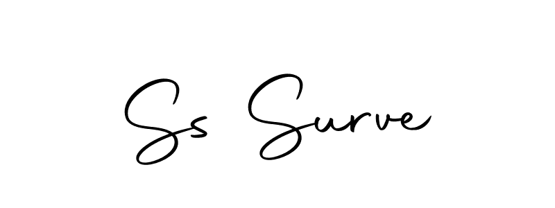 Make a beautiful signature design for name Ss Surve. With this signature (Autography-DOLnW) style, you can create a handwritten signature for free. Ss Surve signature style 10 images and pictures png