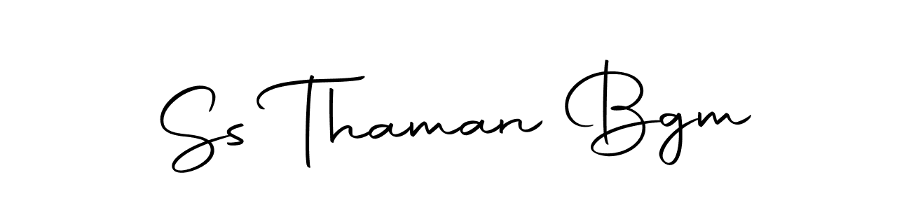 The best way (Autography-DOLnW) to make a short signature is to pick only two or three words in your name. The name Ss Thaman Bgm include a total of six letters. For converting this name. Ss Thaman Bgm signature style 10 images and pictures png
