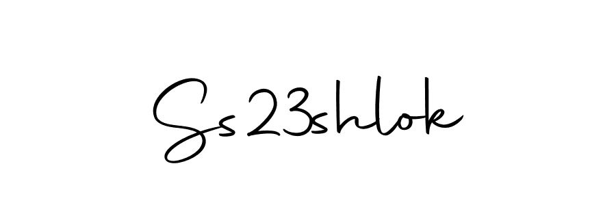 Here are the top 10 professional signature styles for the name Ss23shlok. These are the best autograph styles you can use for your name. Ss23shlok signature style 10 images and pictures png