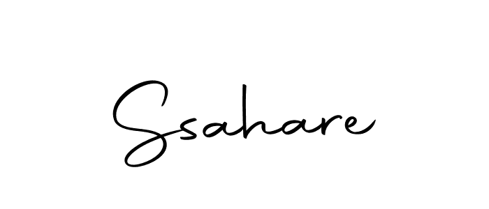 Make a beautiful signature design for name Ssahare. With this signature (Autography-DOLnW) style, you can create a handwritten signature for free. Ssahare signature style 10 images and pictures png