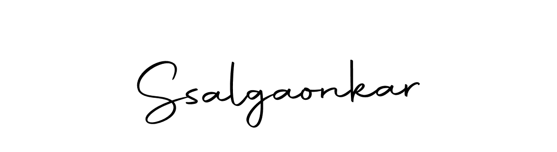 Make a beautiful signature design for name Ssalgaonkar. Use this online signature maker to create a handwritten signature for free. Ssalgaonkar signature style 10 images and pictures png