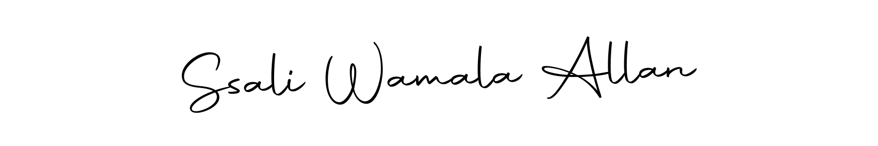 Autography-DOLnW is a professional signature style that is perfect for those who want to add a touch of class to their signature. It is also a great choice for those who want to make their signature more unique. Get Ssali Wamala Allan name to fancy signature for free. Ssali Wamala Allan signature style 10 images and pictures png