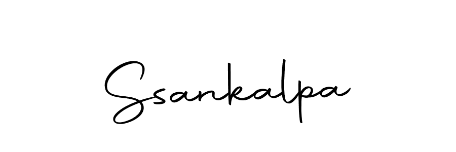 Create a beautiful signature design for name Ssankalpa. With this signature (Autography-DOLnW) fonts, you can make a handwritten signature for free. Ssankalpa signature style 10 images and pictures png