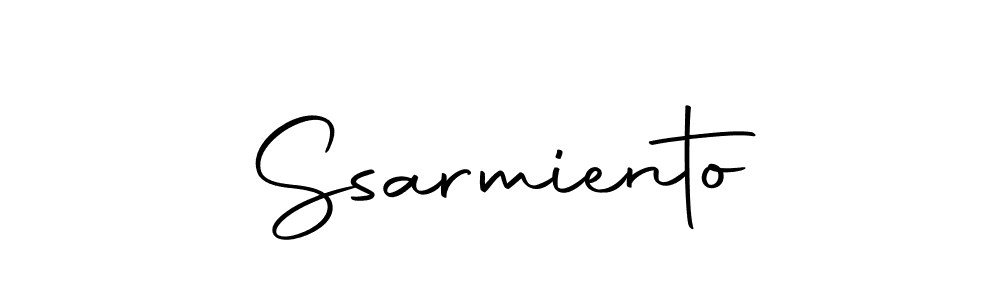 Make a beautiful signature design for name Ssarmiento. With this signature (Autography-DOLnW) style, you can create a handwritten signature for free. Ssarmiento signature style 10 images and pictures png