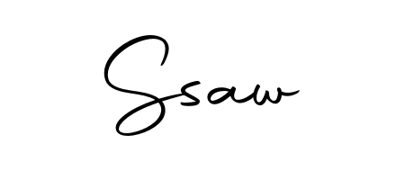 The Autography-DOLnW font transforms the name Ssaw into an executive sign with sharp precision and distinguished character. Ssaw signature style 10 images and pictures png