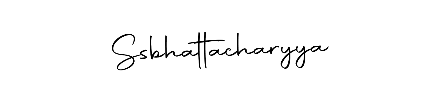 Autography-DOLnW is a professional signature style that is perfect for those who want to add a touch of class to their signature. It is also a great choice for those who want to make their signature more unique. Get Ssbhattacharyya name to fancy signature for free. Ssbhattacharyya signature style 10 images and pictures png