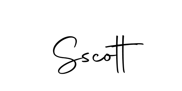 Use a signature maker to create a handwritten signature online. With this signature software, you can design (Autography-DOLnW) your own signature for name Sscott. Sscott signature style 10 images and pictures png