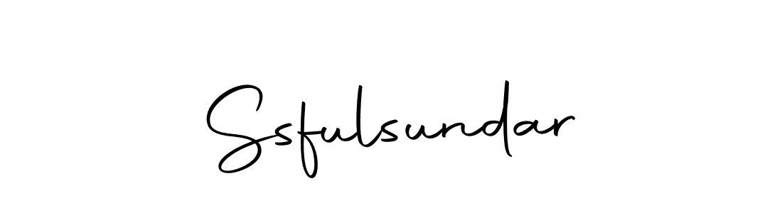 The best way (Autography-DOLnW) to make a short signature is to pick only two or three words in your name. The name Ssfulsundar include a total of six letters. For converting this name. Ssfulsundar signature style 10 images and pictures png