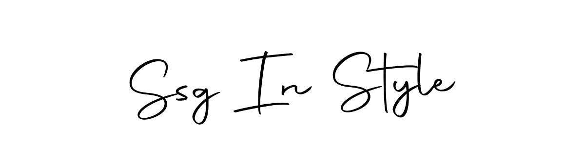 You should practise on your own different ways (Autography-DOLnW) to write your name (Ssg In Style) in signature. don't let someone else do it for you. Ssg In Style signature style 10 images and pictures png