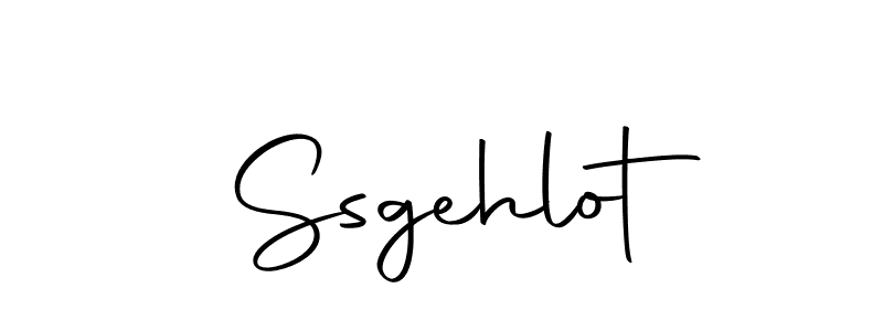 Use a signature maker to create a handwritten signature online. With this signature software, you can design (Autography-DOLnW) your own signature for name Ssgehlot. Ssgehlot signature style 10 images and pictures png