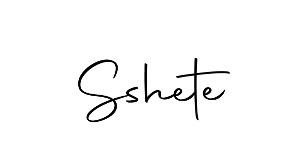 Similarly Autography-DOLnW is the best handwritten signature design. Signature creator online .You can use it as an online autograph creator for name Sshete. Sshete signature style 10 images and pictures png