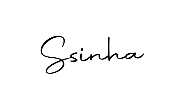 Use a signature maker to create a handwritten signature online. With this signature software, you can design (Autography-DOLnW) your own signature for name Ssinha. Ssinha signature style 10 images and pictures png