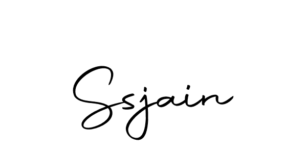 Ssjain stylish signature style. Best Handwritten Sign (Autography-DOLnW) for my name. Handwritten Signature Collection Ideas for my name Ssjain. Ssjain signature style 10 images and pictures png