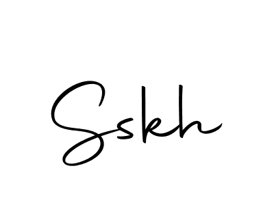 How to make Sskh signature? Autography-DOLnW is a professional autograph style. Create handwritten signature for Sskh name. Sskh signature style 10 images and pictures png