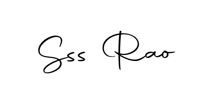 How to make Sss Rao name signature. Use Autography-DOLnW style for creating short signs online. This is the latest handwritten sign. Sss Rao signature style 10 images and pictures png