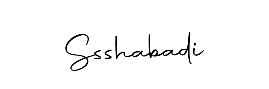 Similarly Autography-DOLnW is the best handwritten signature design. Signature creator online .You can use it as an online autograph creator for name Ssshabadi. Ssshabadi signature style 10 images and pictures png