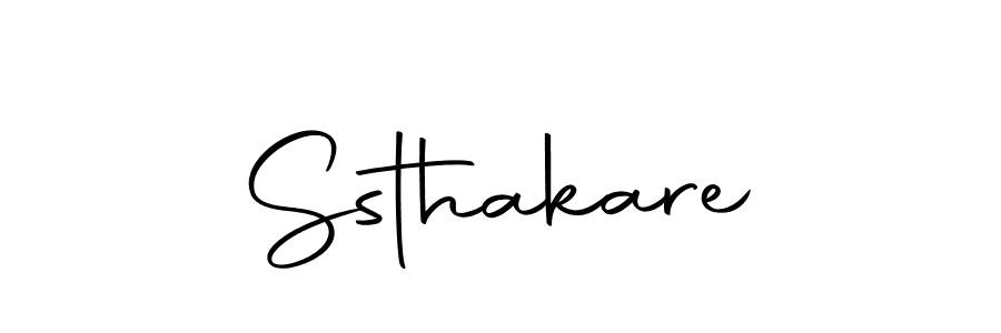 Design your own signature with our free online signature maker. With this signature software, you can create a handwritten (Autography-DOLnW) signature for name Ssthakare. Ssthakare signature style 10 images and pictures png
