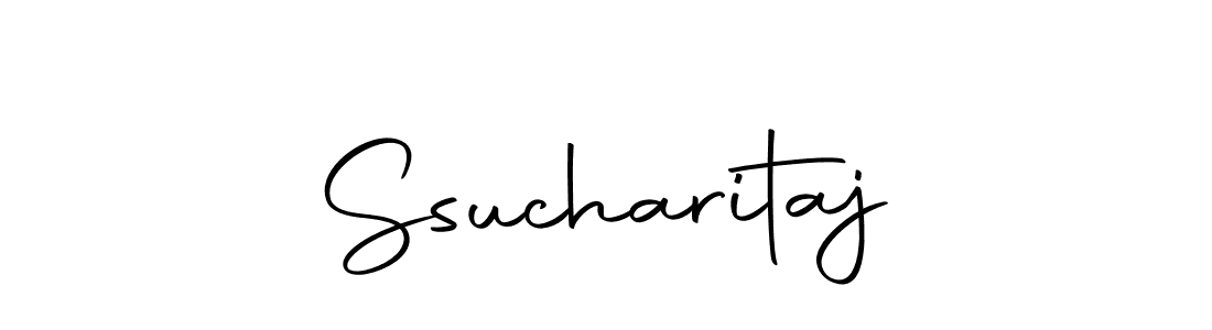 How to make Ssucharitaj name signature. Use Autography-DOLnW style for creating short signs online. This is the latest handwritten sign. Ssucharitaj signature style 10 images and pictures png