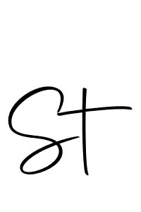 Design your own signature with our free online signature maker. With this signature software, you can create a handwritten (Autography-DOLnW) signature for name St. St signature style 10 images and pictures png