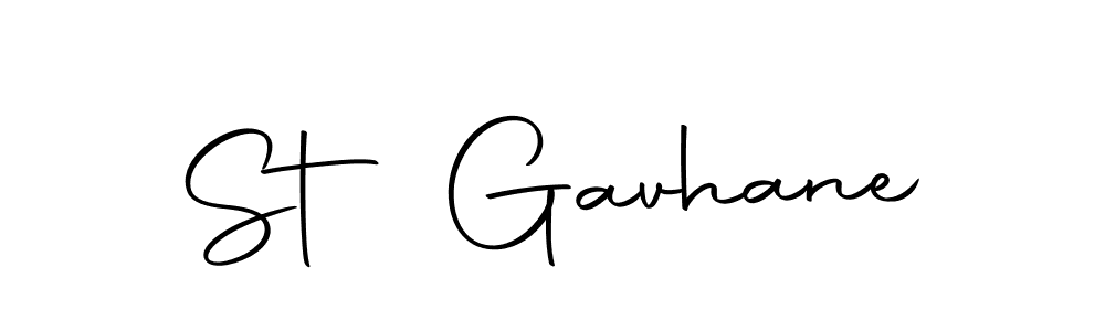 Make a short St Gavhane signature style. Manage your documents anywhere anytime using Autography-DOLnW. Create and add eSignatures, submit forms, share and send files easily. St Gavhane signature style 10 images and pictures png