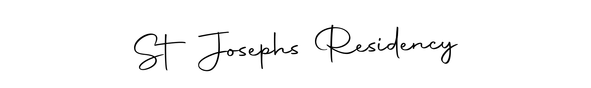 How to Draw St Josephs Residency signature style? Autography-DOLnW is a latest design signature styles for name St Josephs Residency. St Josephs Residency signature style 10 images and pictures png