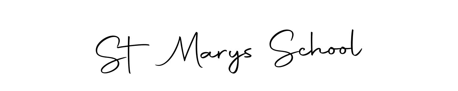 Also we have St Marys School name is the best signature style. Create professional handwritten signature collection using Autography-DOLnW autograph style. St Marys School signature style 10 images and pictures png