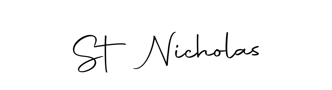 Best and Professional Signature Style for St Nicholas. Autography-DOLnW Best Signature Style Collection. St Nicholas signature style 10 images and pictures png