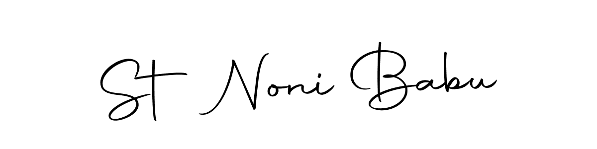 Best and Professional Signature Style for St Noni Babu. Autography-DOLnW Best Signature Style Collection. St Noni Babu signature style 10 images and pictures png