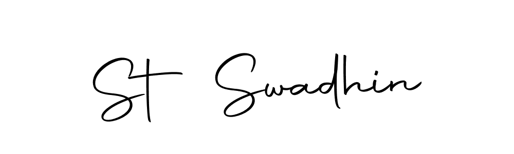 Best and Professional Signature Style for St Swadhin. Autography-DOLnW Best Signature Style Collection. St Swadhin signature style 10 images and pictures png