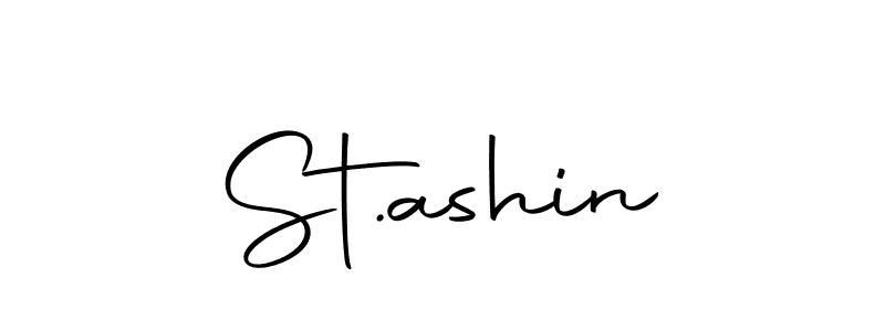 How to make St.ashin name signature. Use Autography-DOLnW style for creating short signs online. This is the latest handwritten sign. St.ashin signature style 10 images and pictures png