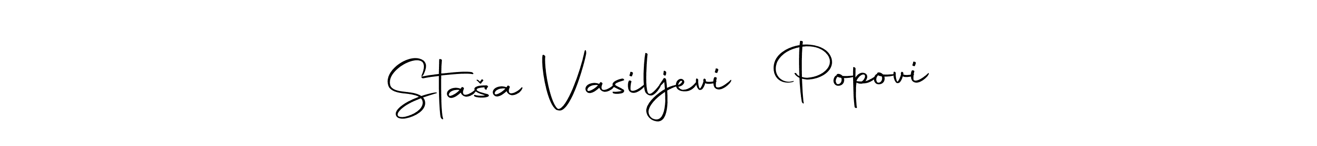 Check out images of Autograph of Staša Vasiljević Popović name. Actor Staša Vasiljević Popović Signature Style. Autography-DOLnW is a professional sign style online. Staša Vasiljević Popović signature style 10 images and pictures png